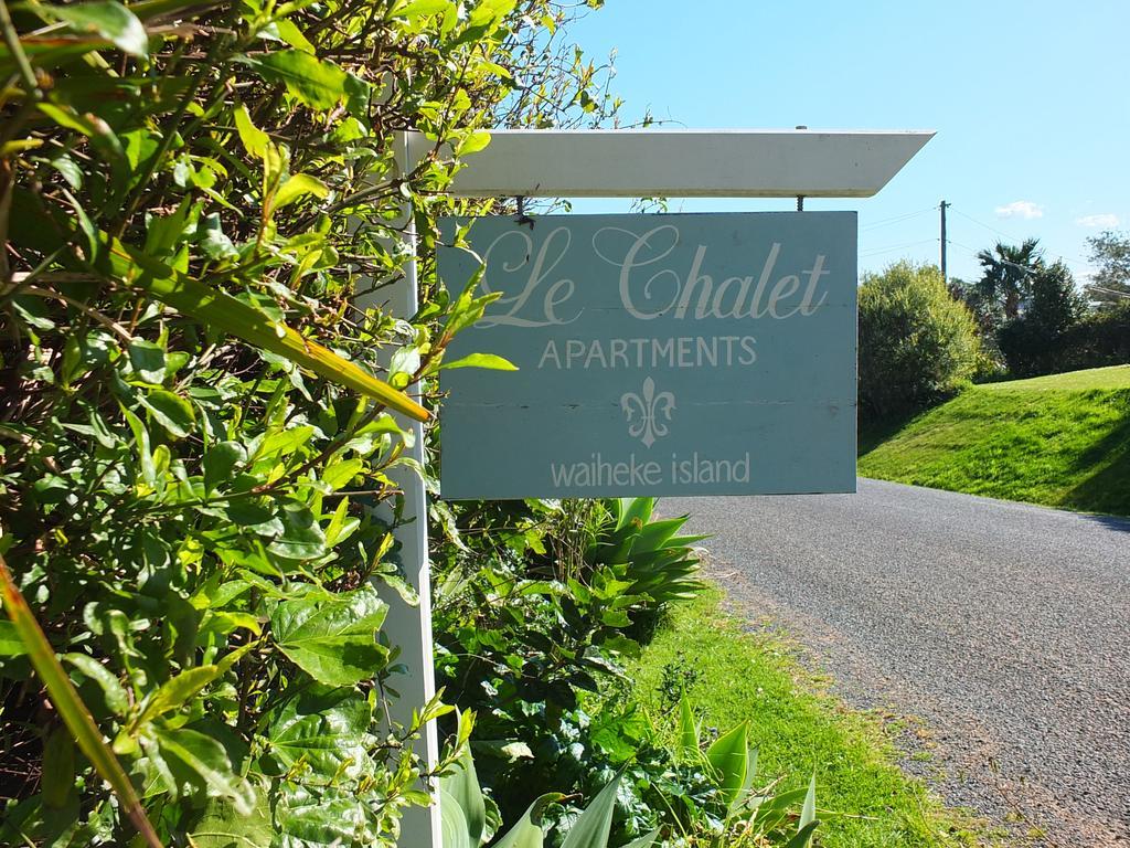 Le Chalet Waiheke Apartments Ostend Ngoại thất bức ảnh